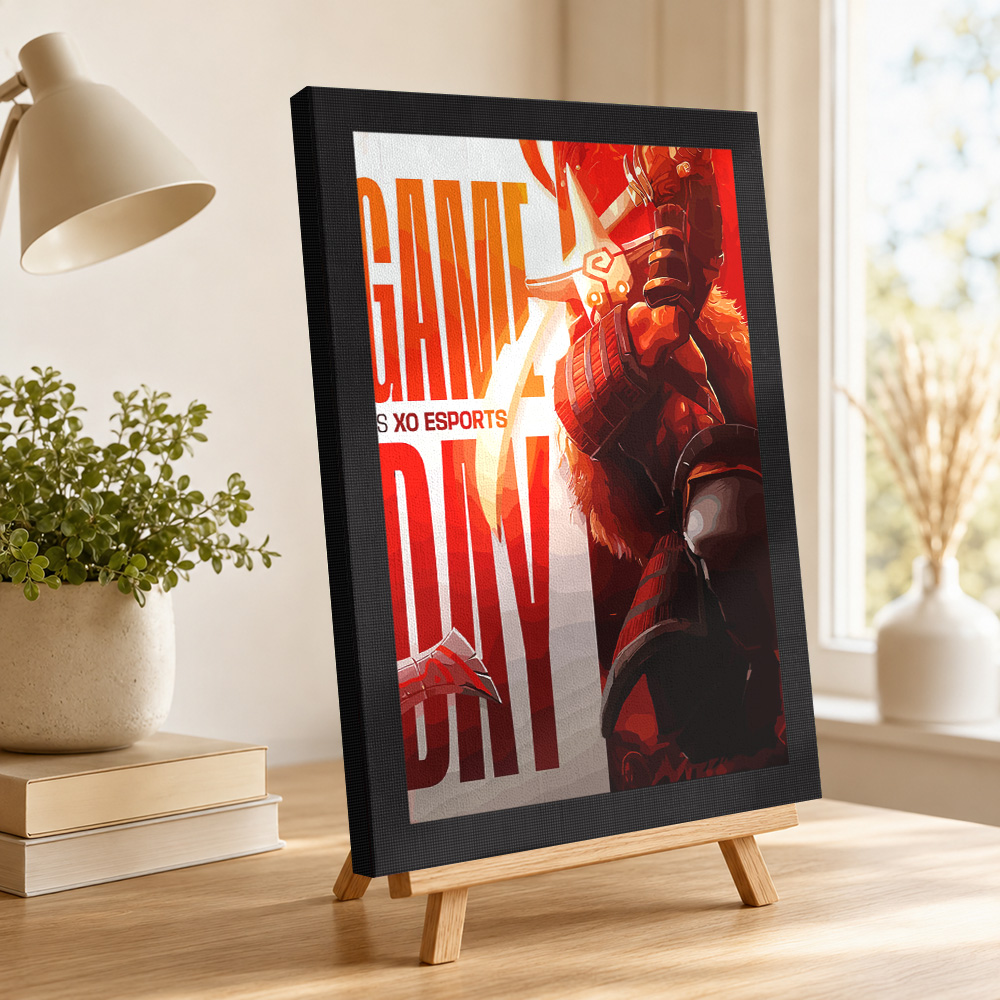 Game Day VS XO Esports フレーム付きキ - Esports Gaming Poster のレビューと価格