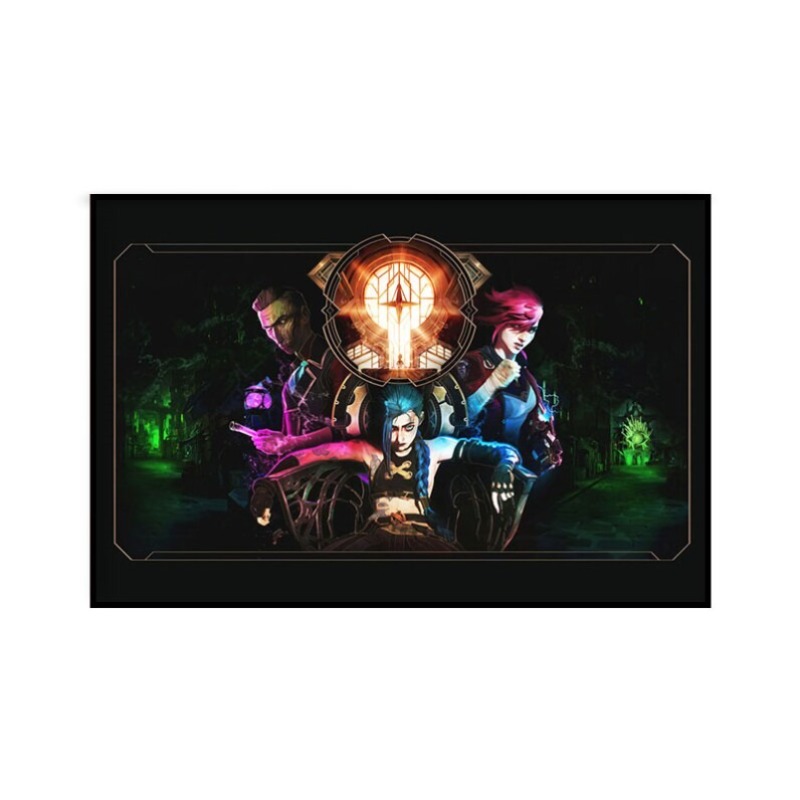 Arcane Jinx クローズアップポスター フレームなし - Esports Gaming Poster のレビューと価格