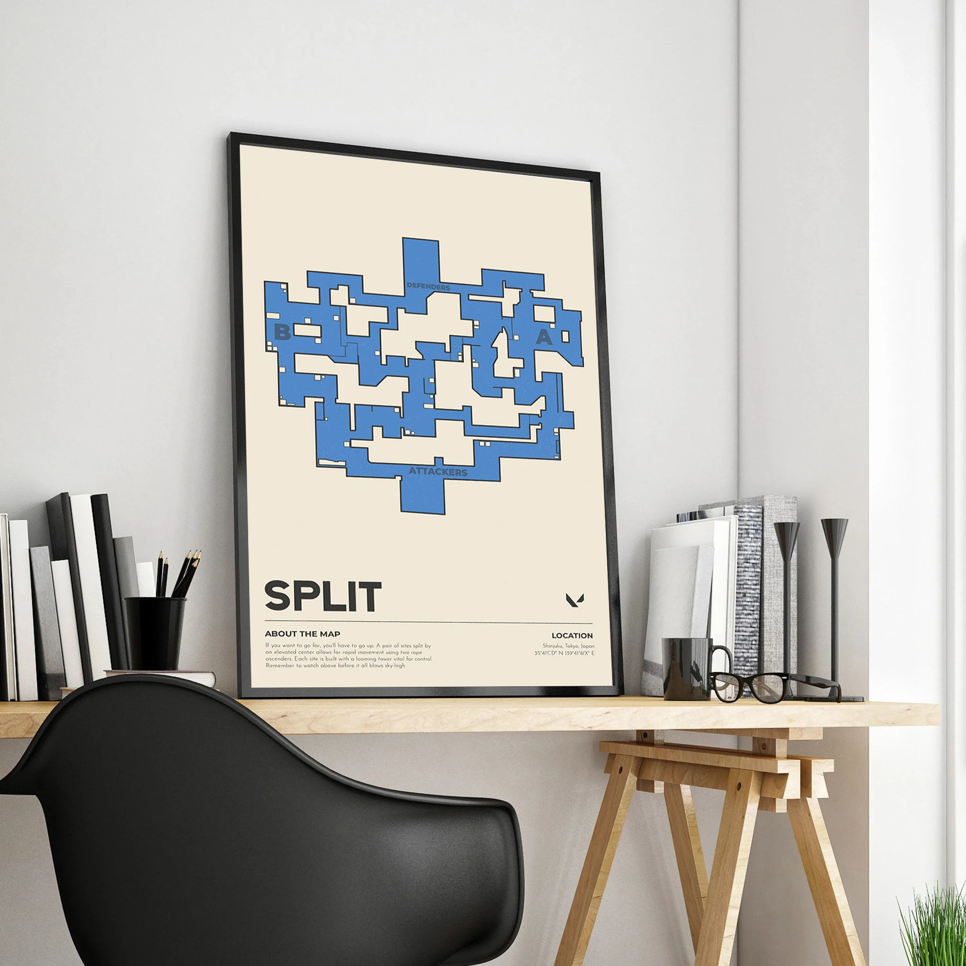 レトロ2023ホットゲームヴァロラントマップウォールアートポ - Esports Gaming Poster のレビューと価格